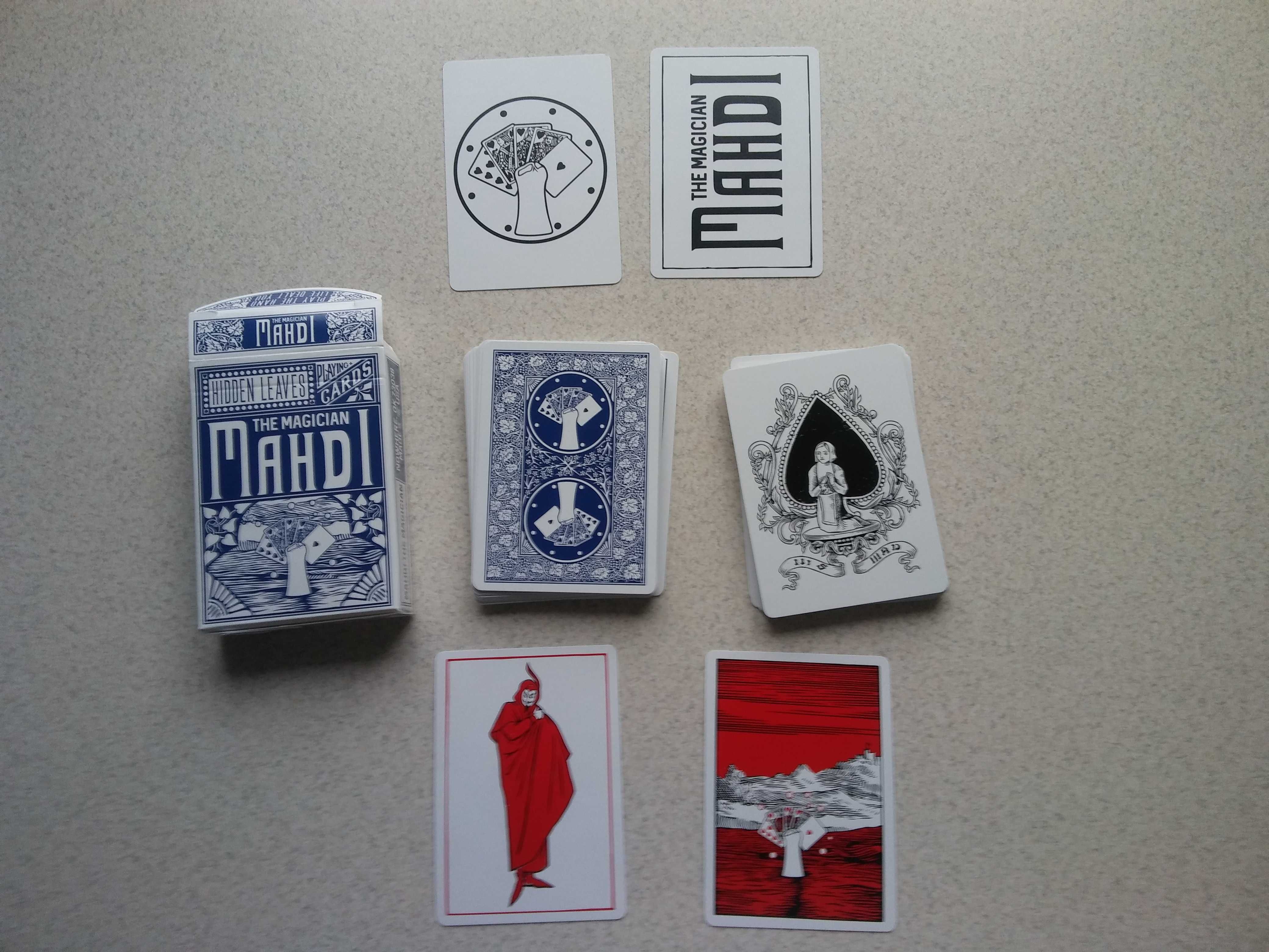 MAHDI Hidden Leaves kolekcjonerskie karty do gry USA