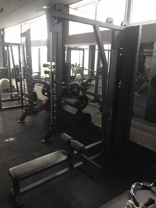 Тренажёры Interstletika, комплект. Сведение разведение, жим лёжа, тяга