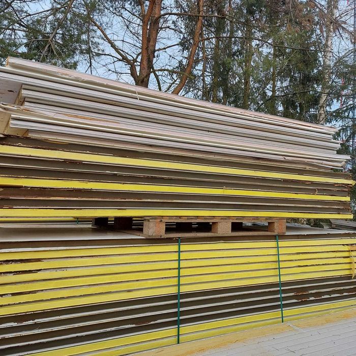 Płyta warstwowa, obornicka PIR używane 60 mm z Holandii OKAZJA