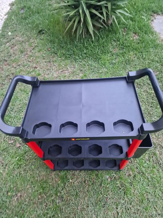 carrinho 3 com prateieiras novo