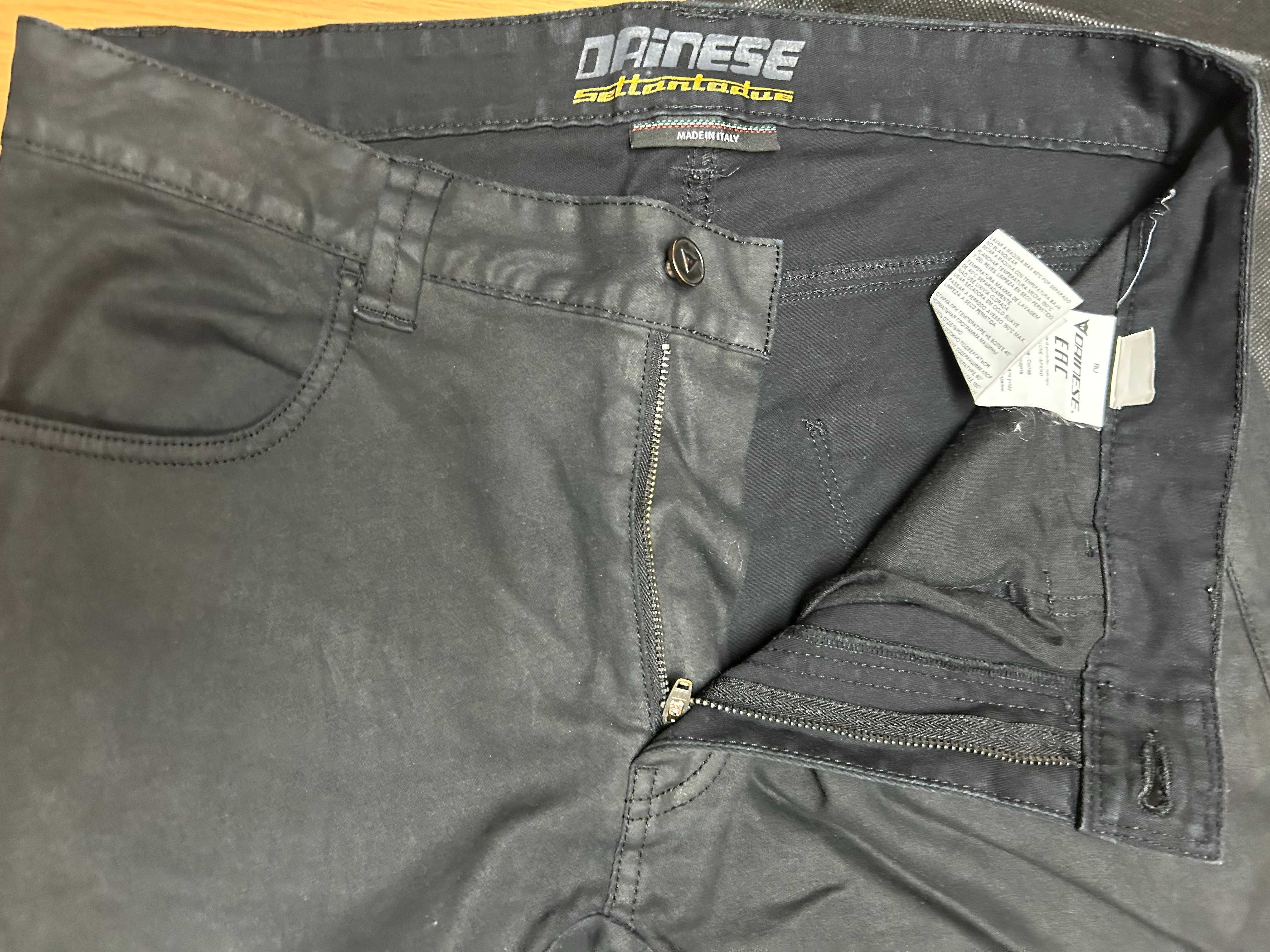 Calças Dainese Pomice72 Black-Denim