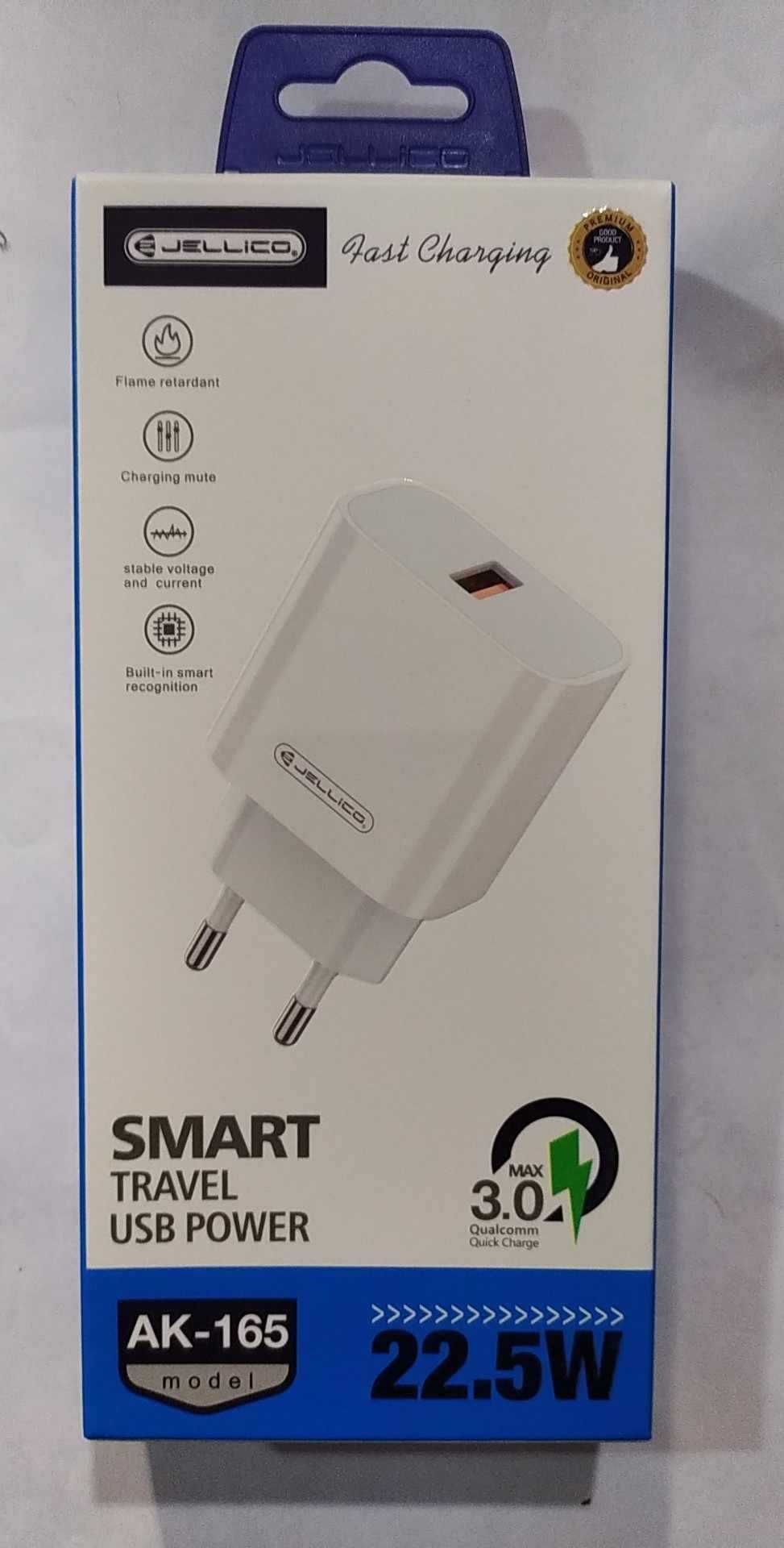 Ładowarka Sieciowa USB Szybkie Ładowanie Quick Charge 3.0 3A 22.5W