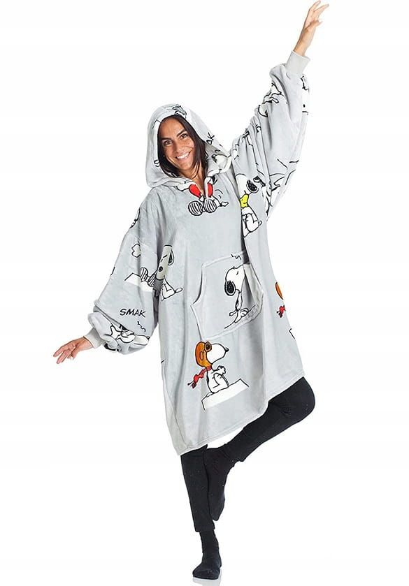 premium koc bluza z rękawami snoopy prezent kn