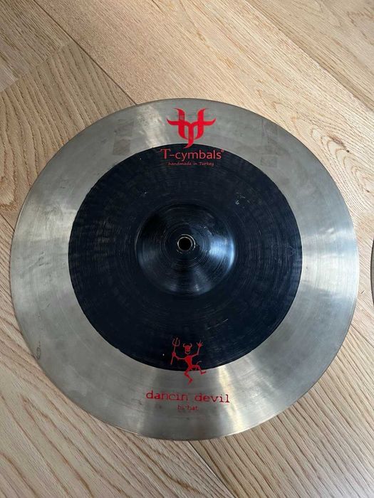 Talerz do perkusji Hi-hat T-cymbals Dancin Devil 14”