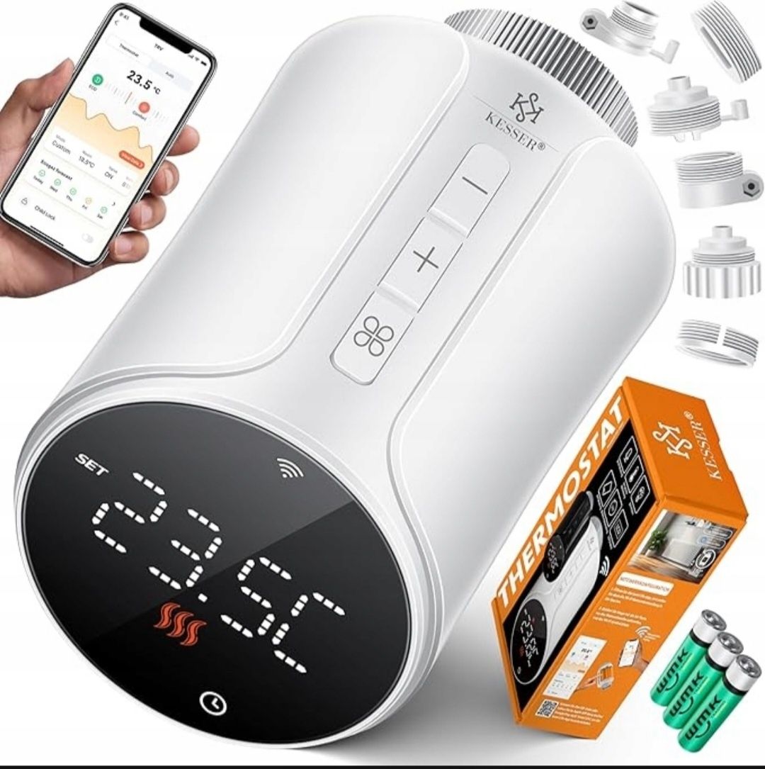 Kesser głowica termostat na WiFi smart model TRV706W