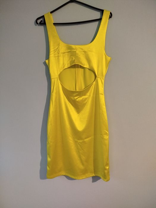 Seledynowa sukienka ,S