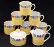 Serwis porcelanowy do kawy 6 osobowy Villeroy & Boch Annaba Niemcy