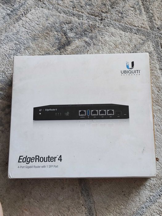 Edgerouter ER-4, маршрутизатор