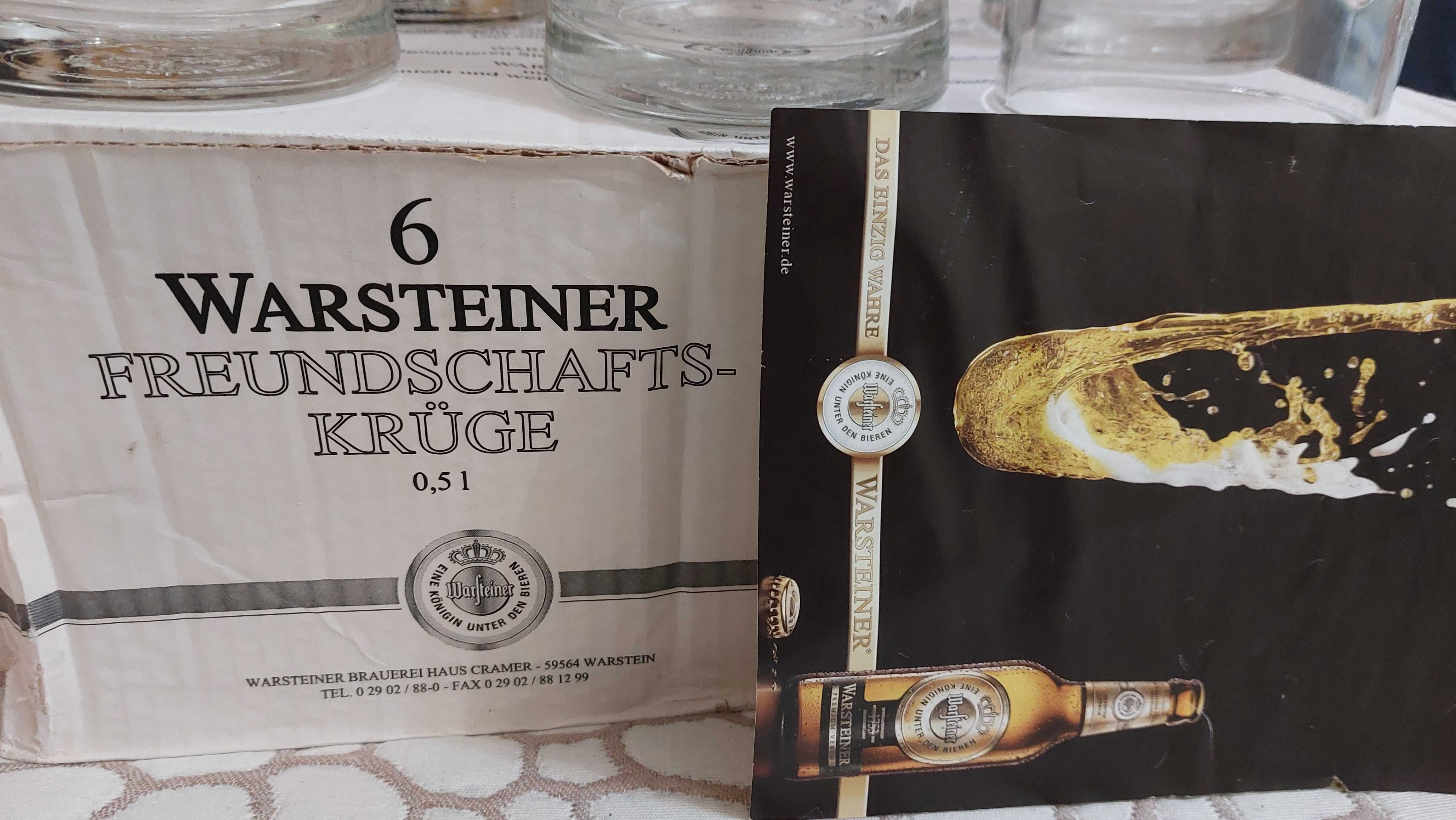 Набор Нимецких бакалов WARSTEINER  для пива
