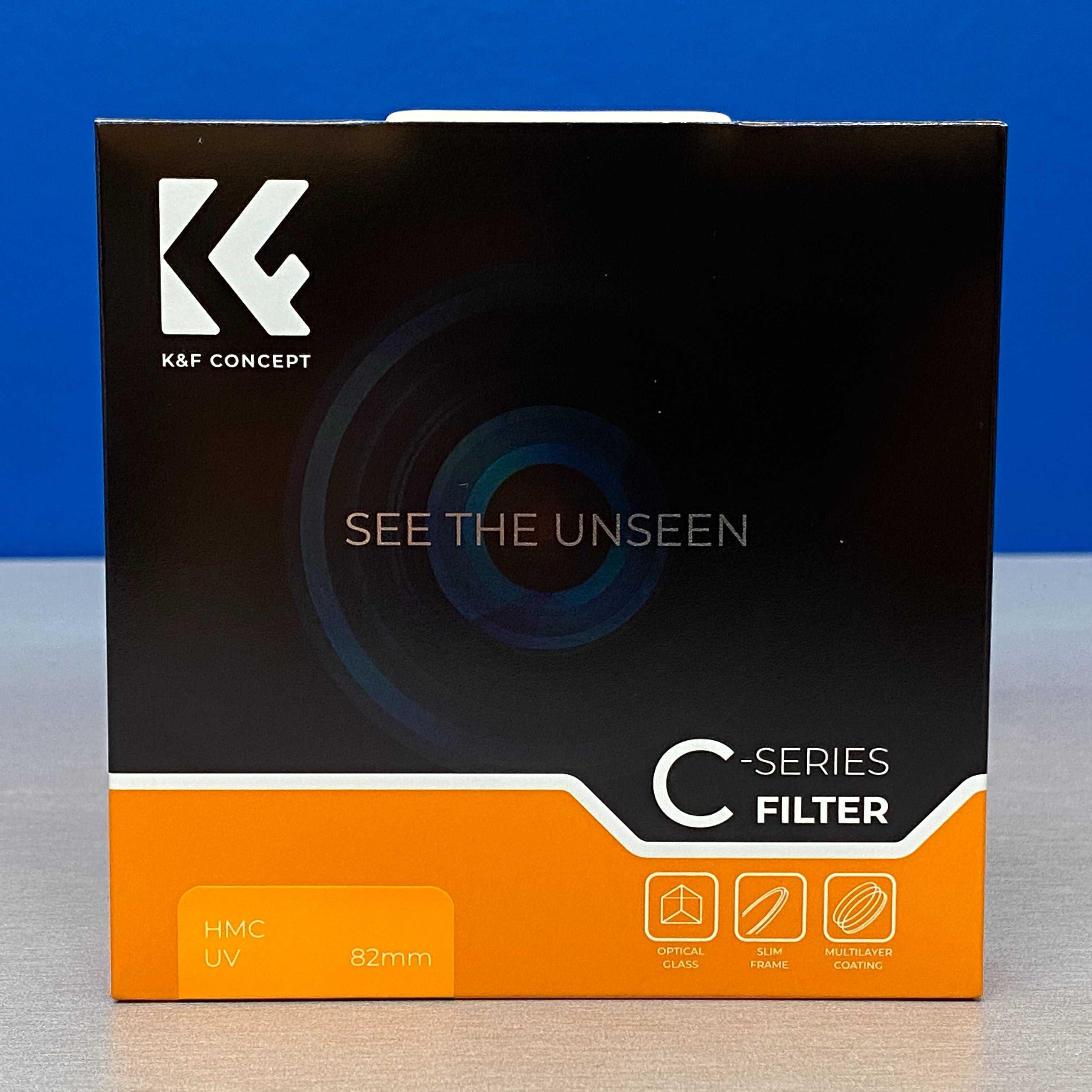 K&F Concept UV Slim 82mm (Filtro UV) - SELADO