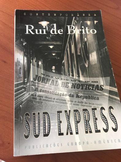 Livro "Sud Express" Rui de Brito