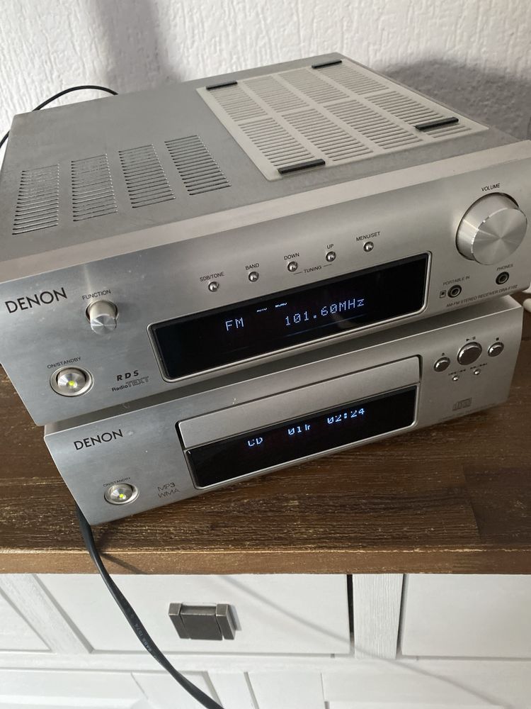 Wieza Denon F-102 srebrna stan bdb polecam