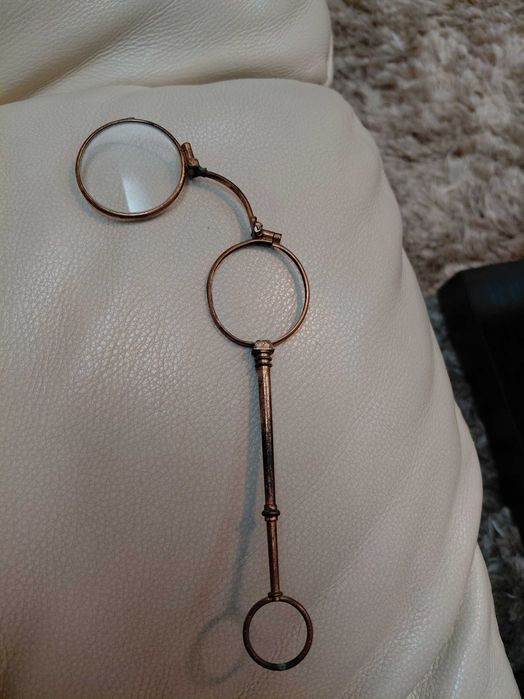 Óculos antigos dobráveis para leitura óculos Lorgnette