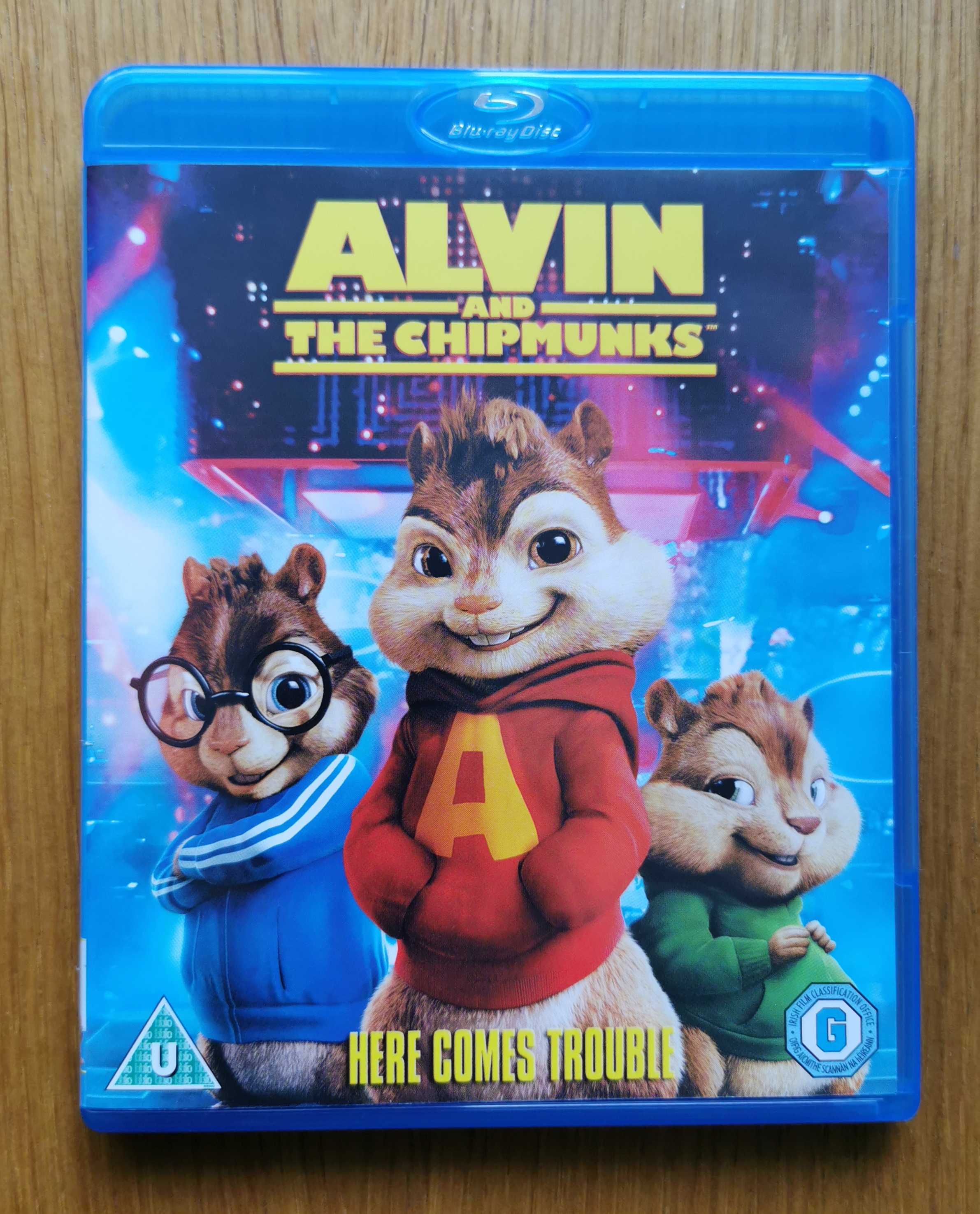 Alvin and the Chipmunks 1-3 (Alvin I Wiewiórki 1-3) 3x Blu-ray +3x DVD