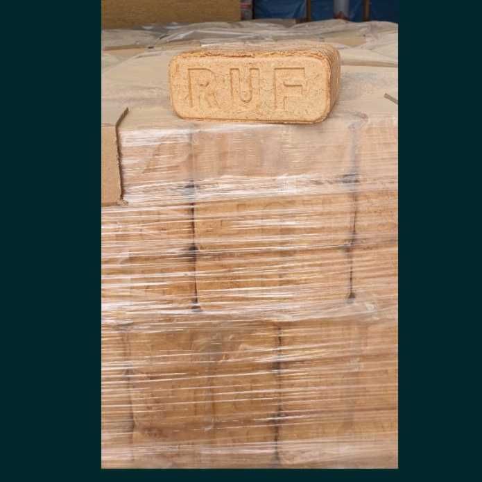 Топливные брикеты RUF из твердых пород дерева