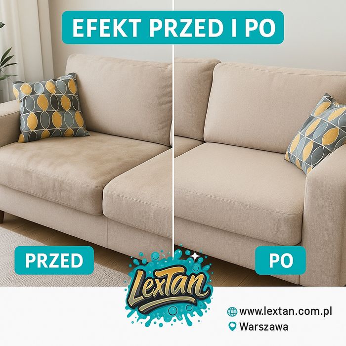 Pranie Tapicerki Sof Kanap Foteli Krzeseł Wersalki Materaca Wykładziny