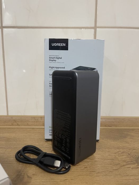 Powerbank UGREEN Nexode 130W 20000mAh – stan idealny okazja