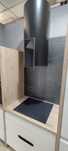 Okap Ciarko przyścienny tuba ORP II Glass Black HTH