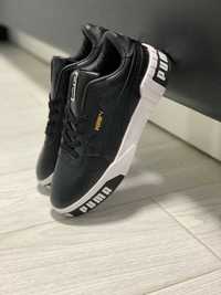 Мужские Кроссовки Puma Cali Black/Кеды Пума Кали/Наложка