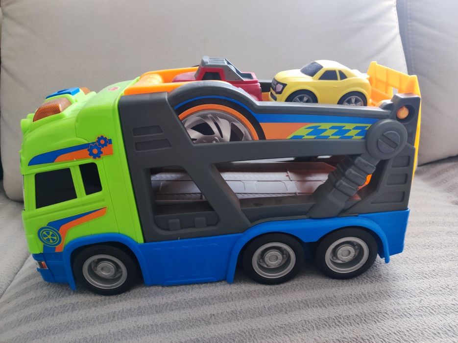 Laweta zabawka scania