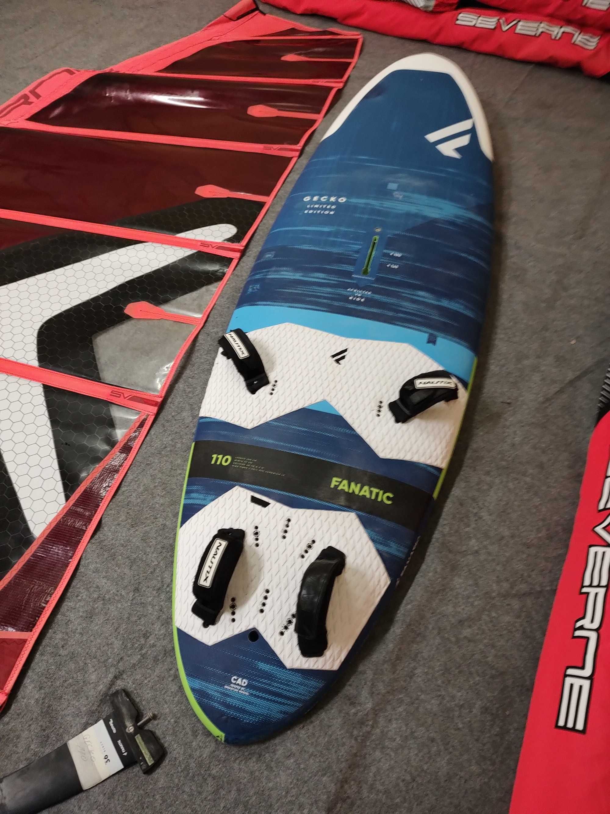 Fanatic Gecko LTD + Severne GATOR 2024 - zestaw windsurfing
