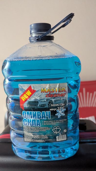 Омивач зимовий E-TEC 4л,Novax-1л, Окко,Wog,клін мастер