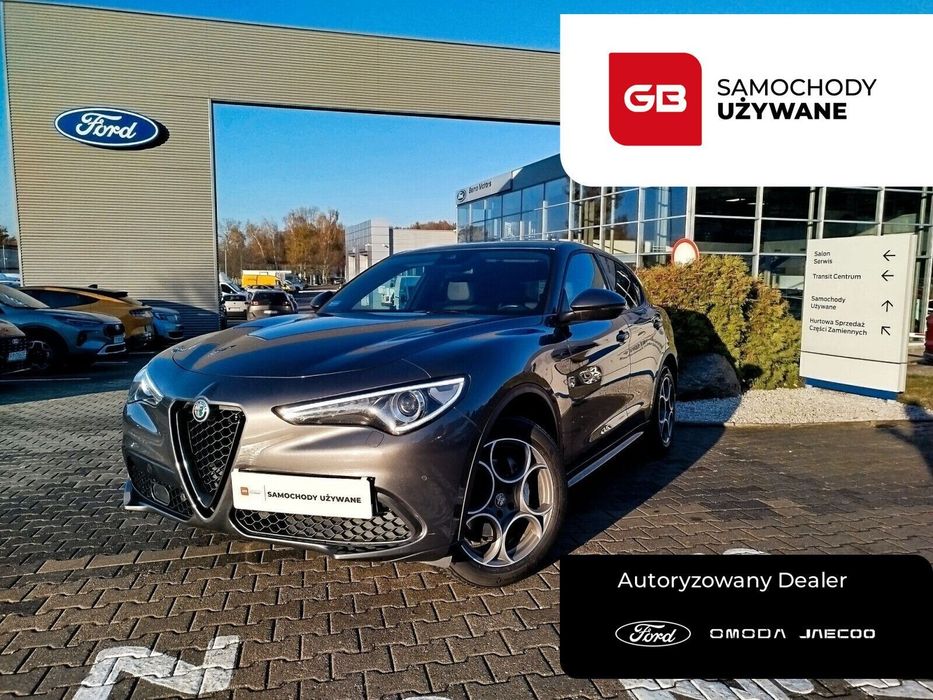 Alfa Romeo Stelvio 2.0T 200KM Automat AWD Q4 SalonPL SerwisASO FV23% Gwarancja