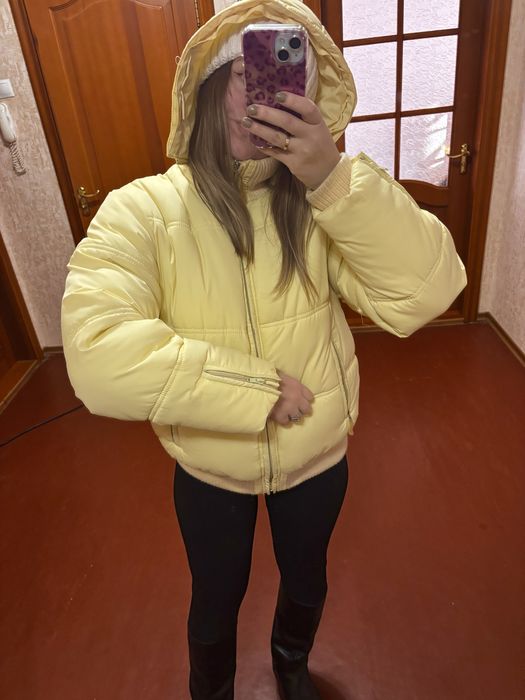 Пуховик-пуфер Оверсайз жіночий