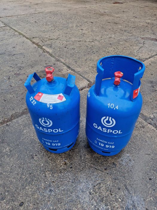 Butla gazowa gaz 11 kg pełna z kołnierzem lub bez, z plombą i legaliza