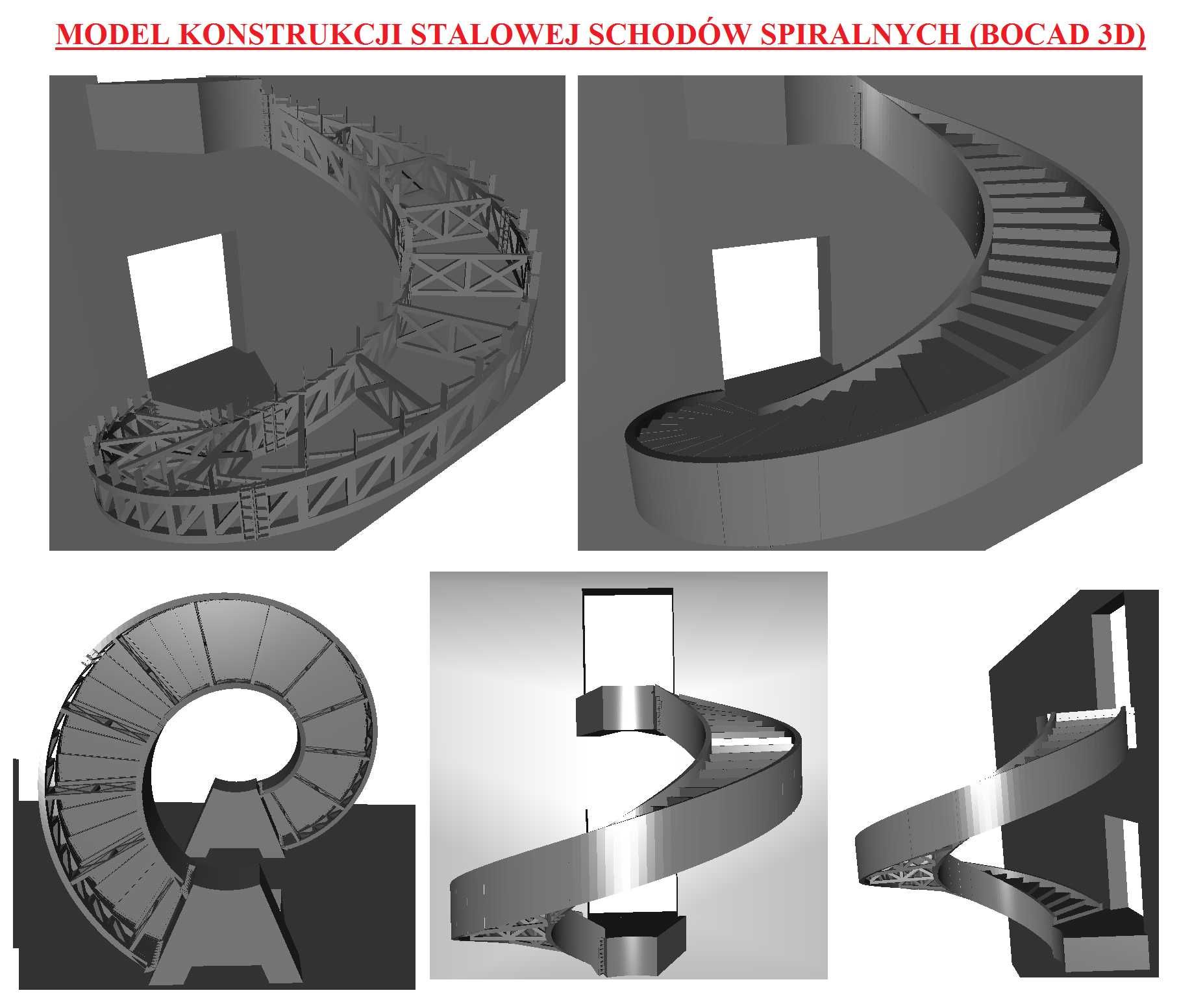 projekty konstrukcji stalowych, statyka, rysunki 3d, kierownik budowy