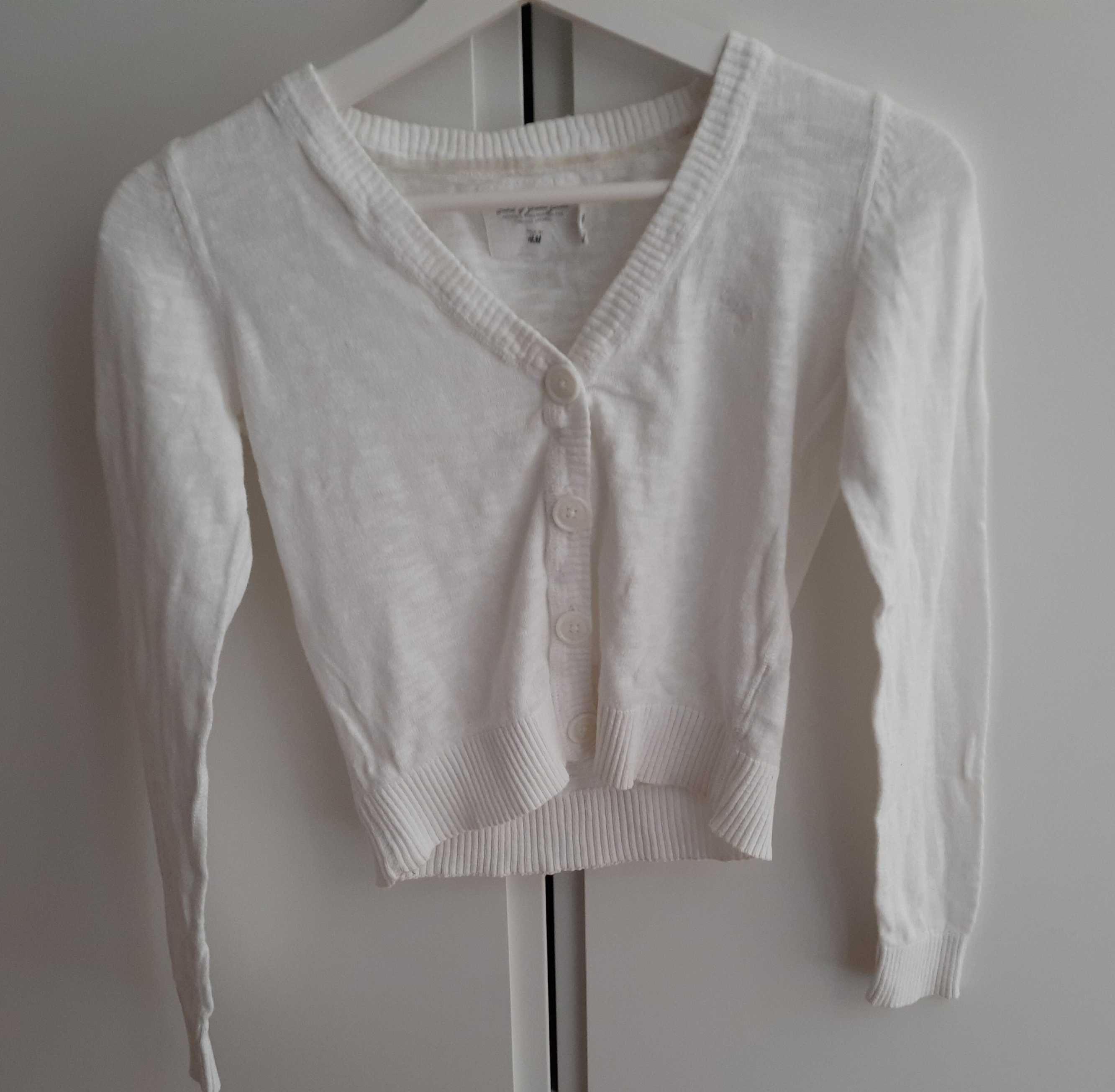 Biały sweterek 146-152cm