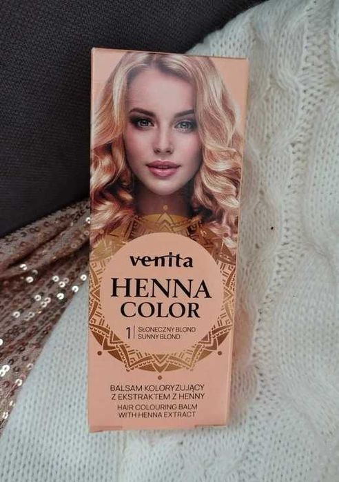 Venita henna color słoneczny blond balsam koloryzujący do włosów