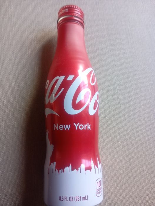 Lata coca cola NY