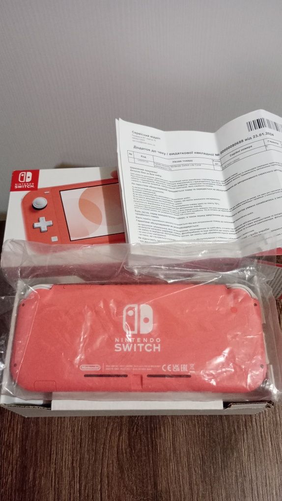 Нова Nintendo switch lite