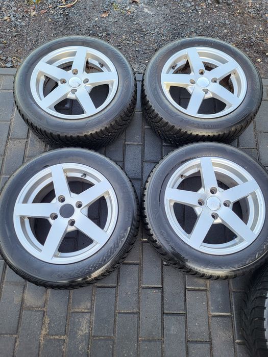 Alufelgi 15' 4x108 zima Hankook 195/60/15 6mn