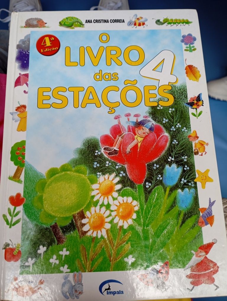 Livros infantil 4 estações