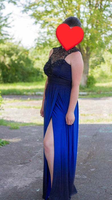 Плаття випускне омбре