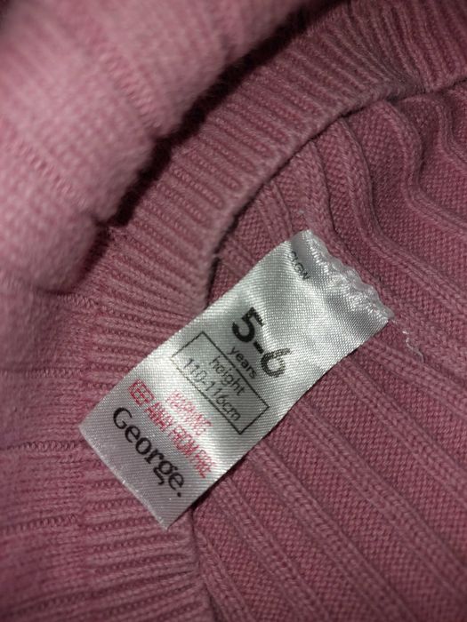 Гольфи дівчинці, кораловий та пильна троянда 4-5-6 років George