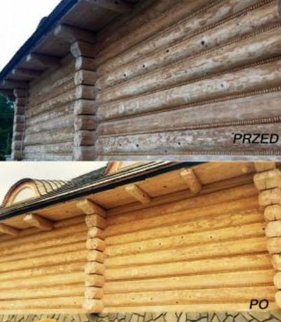 Piaskowanie sodowanie mobilne drewna domów mebli cegły Lublin Zamość