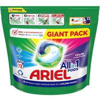 Ariel pods 72шт капсули для прання Супер ціна
