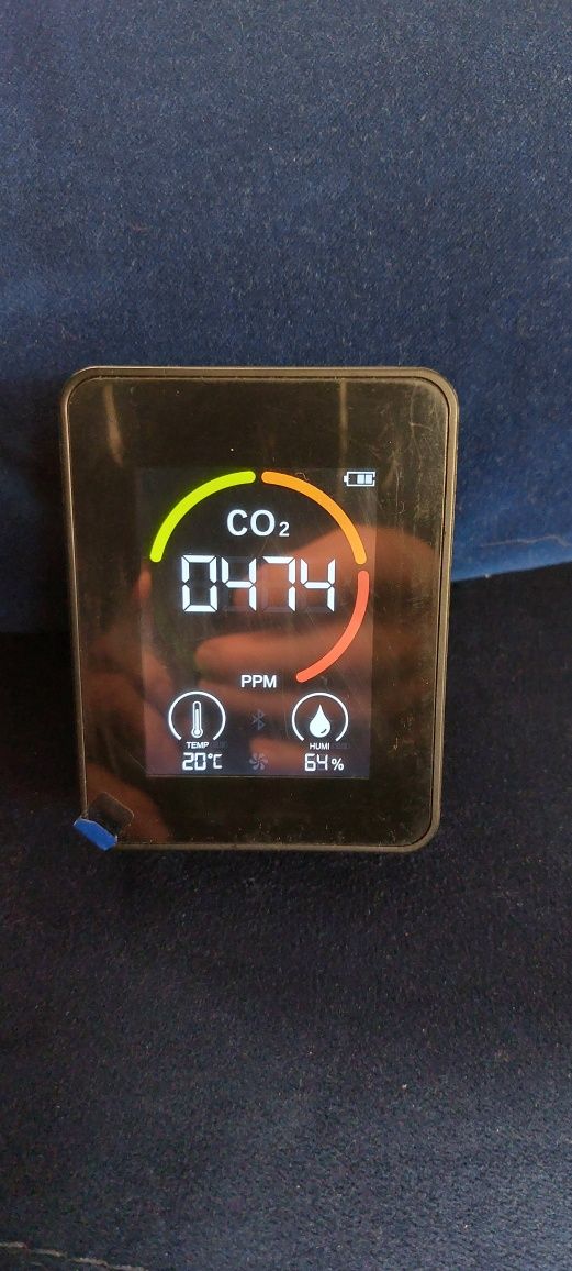 Przenośny detektor dwutlenku węgla Co2 MIERNIK TESTER PPM MONITOR
