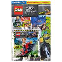 Lego Jurassic World Komiks 1/2023 + Owen + Motocykl