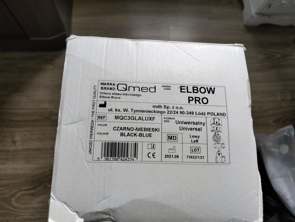 QMED ELBOW PRO Orteza stawu łokciowego lewa