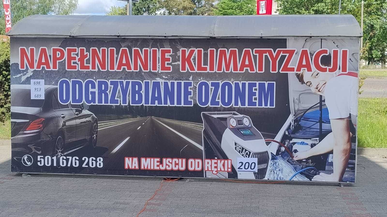 200 zł Napełnianie Klimatyzacji Samochodowej + Odgrzybianie Ozonem