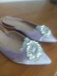 Sandalias lilás  n 37