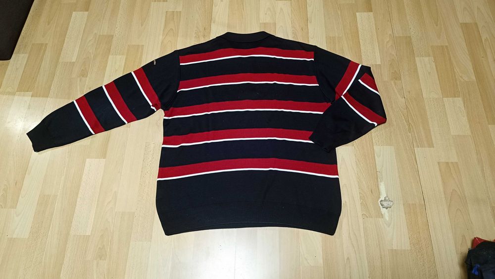 Męski lekki sweter SAILING COMP r.XL wełna stan bardzo dobry