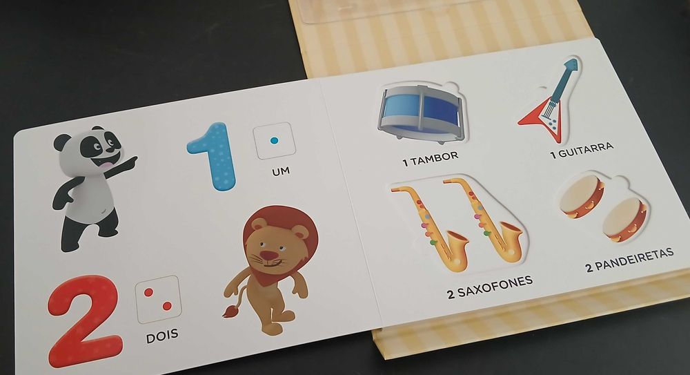 Canal Panda - Os Números - Com peças para encaixar (artigo novo)