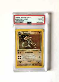 PSA 8 Pokemon Kabutops Holo 1999 Fossil 9/62 1st edition Rare