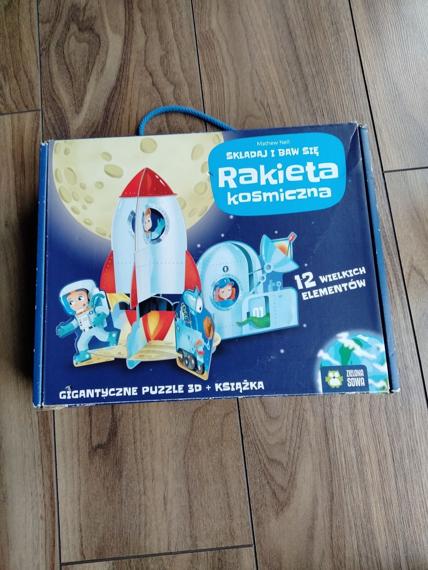 Gigantyczne puzzle Rakieta kosmiczna