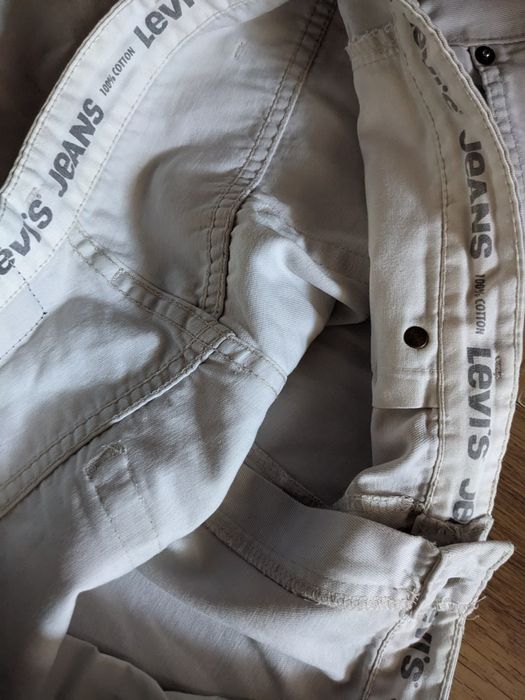 VERCACE,  джинсы белые, котон.